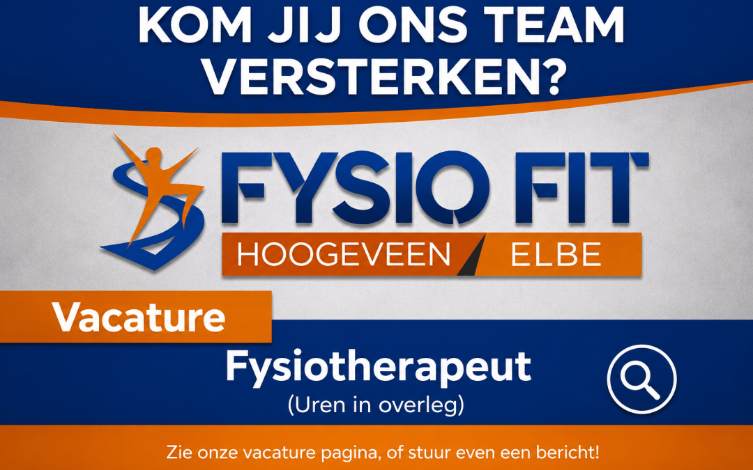 Fysiotherapeut | Hoogeveen | Uren in overleg